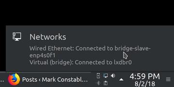 Manage A Bridge Using NetworkManager